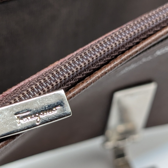 Salvatore Ferragamo Saffiano Leather Long Wallet - Picture 5 of 14